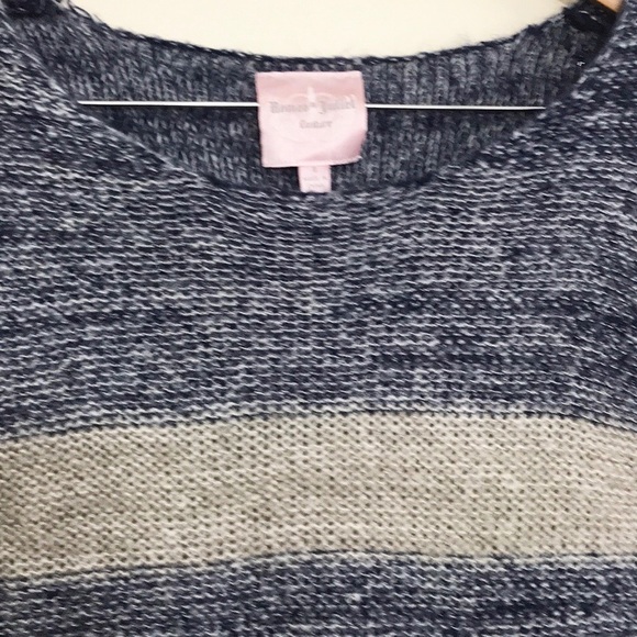 |Romeo & Juliet| Blue and Grey Sweater Tunic Sz S - Picture 3 of 8